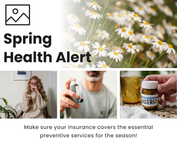 Spring Health Alert